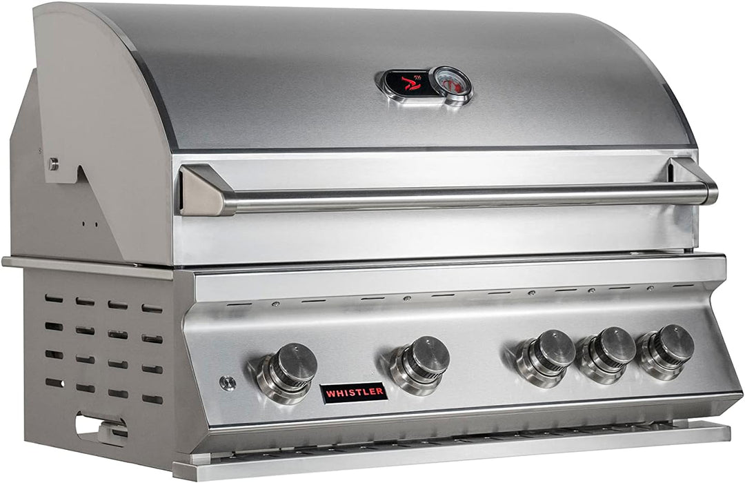 Whistler Burford 4 Burner Barbecue with Rotisserie and Weather Cover