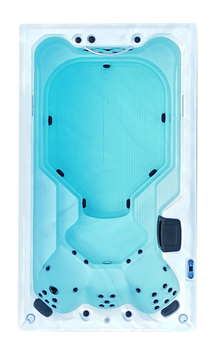 2025 13ft Swim Spa 15HP-Jet, 3-Person - St Lawrence Sport 390 x 226 x H120 cm