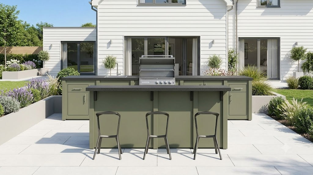 The GrandPro by Stoll Aluminium Outdoor Kitchen