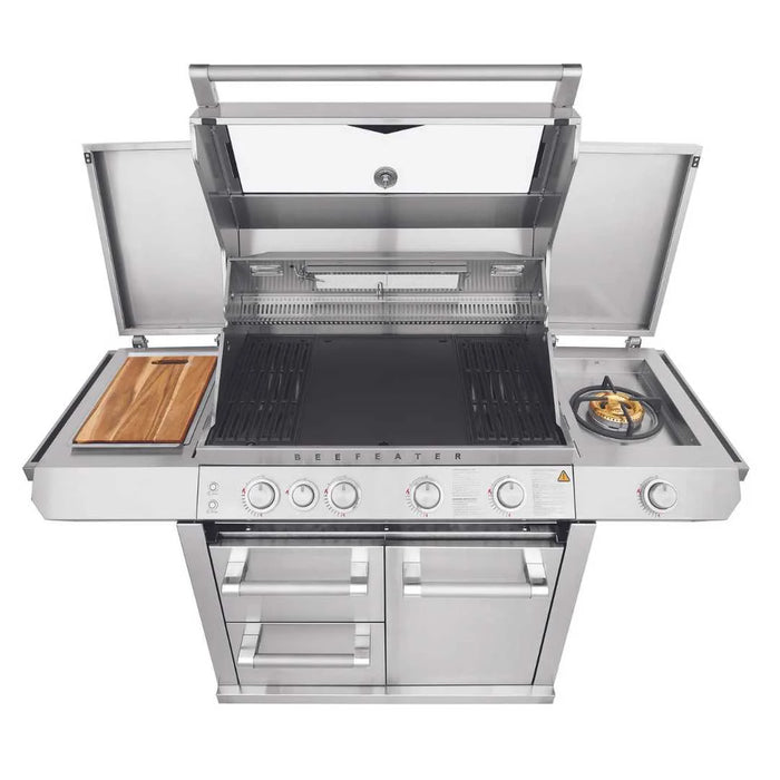 7000 Series BBQ & Side Burner Trolley - BeefEater