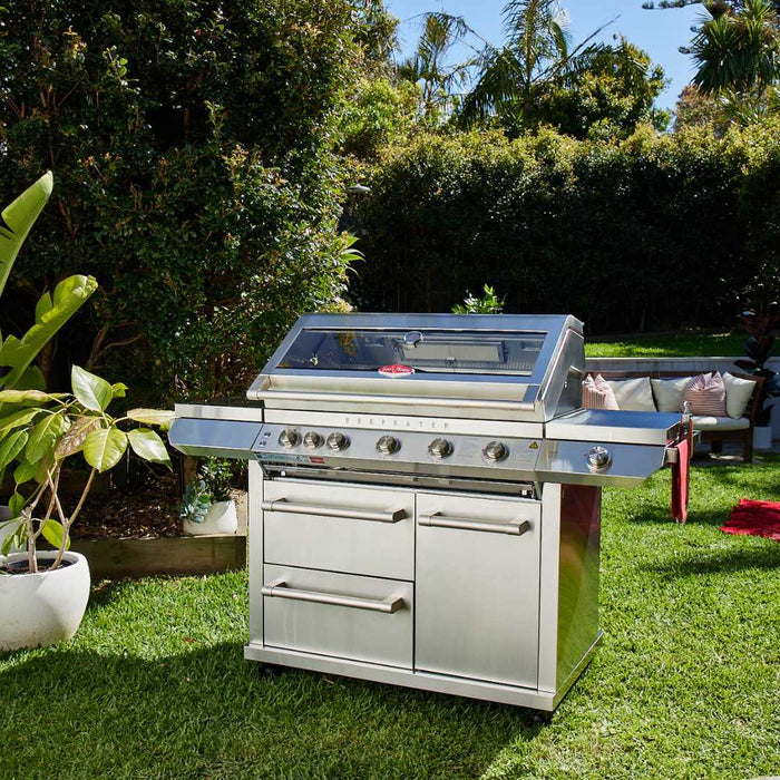 7000 Series BBQ & Side Burner Trolley - BeefEater