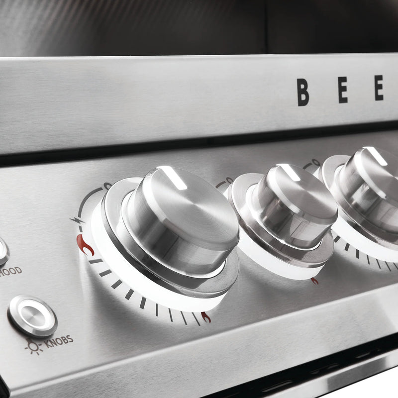 BeefEater 7000 Series Premium 5 Burner Gas BBQ with Cabinet Trolley and Side Burner