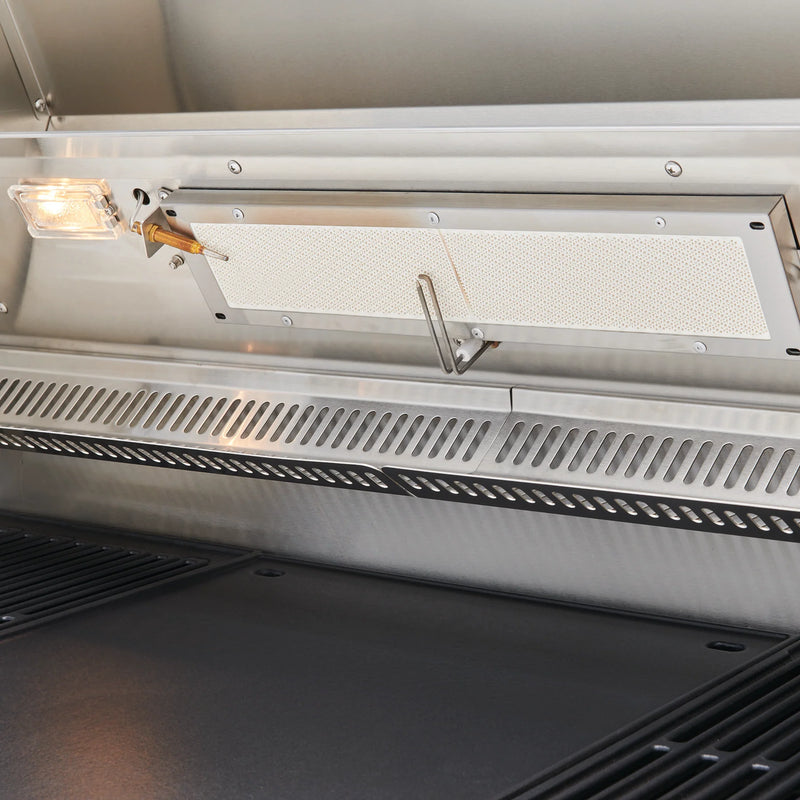 BeefEater 7000 Series Premium 5 Burner Gas BBQ with Cabinet Trolley and Side Burner