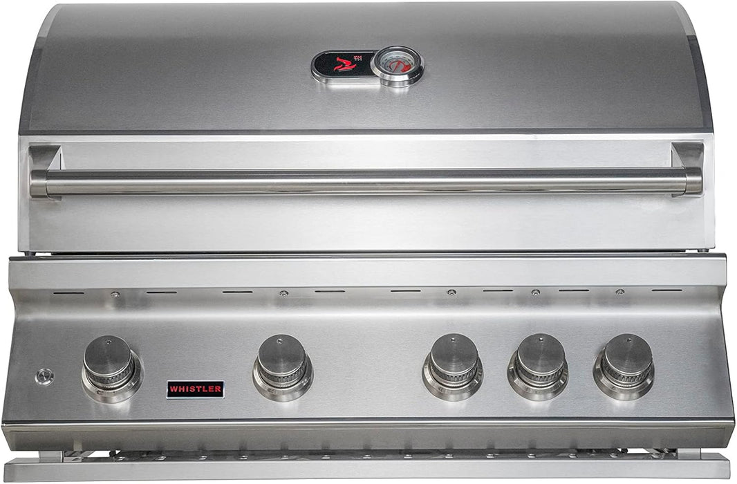 Whistler Burford 4 Burner Barbecue with Rotisserie and Weather Cover