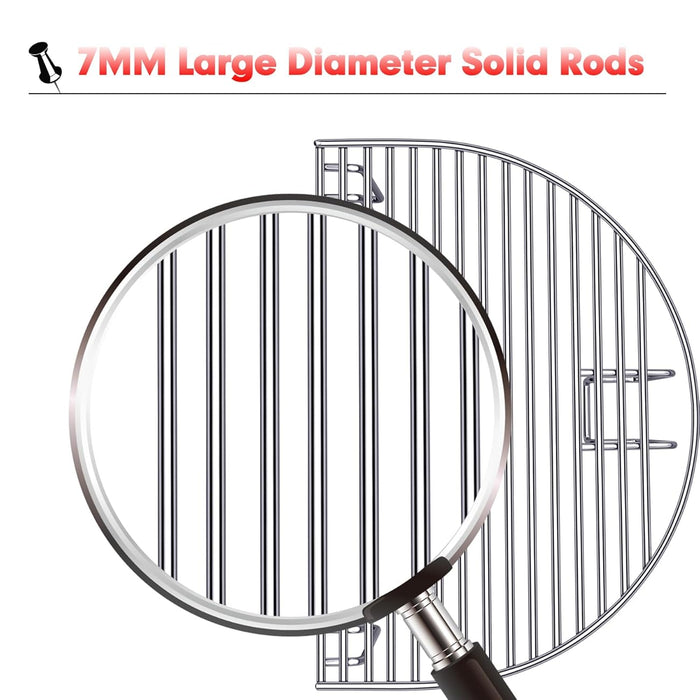 Grill Grates Replacement for Primo Grill Stainless steel