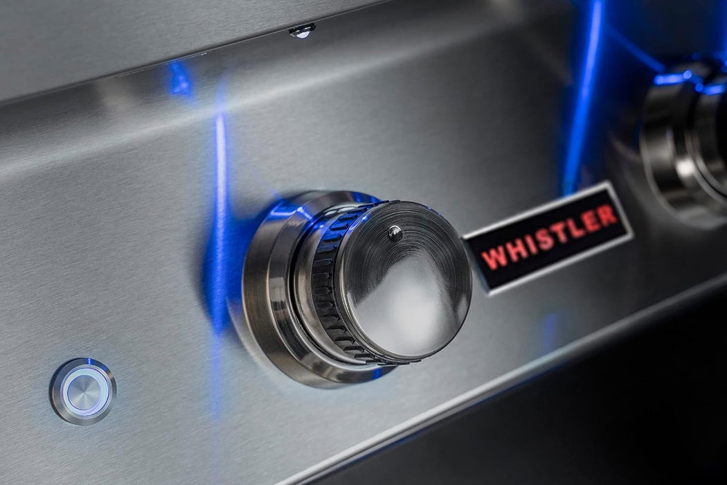 Whistler Burford 4 Burner Barbecue with Rotisserie and Weather Cover