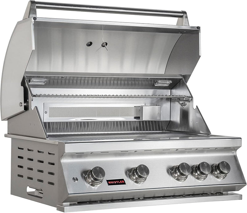 Whistler Burford 4 Burner Barbecue with Rotisserie and Weather Cover