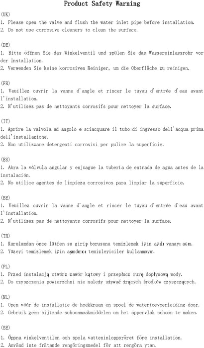 Foldable Tap 360° Rotation, Sink Mixer Tap Single Lever Mixer