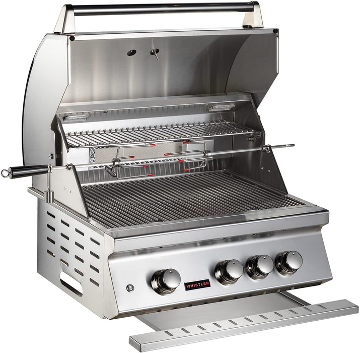 Whistler Burford 3 Burner Barbecue with Rotisserie and Weather Cover