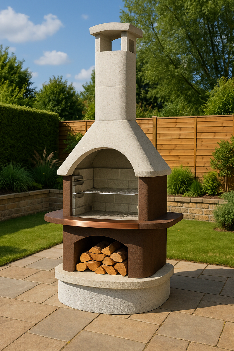 Buschbeck San Remo Masonry Barbecue and Base