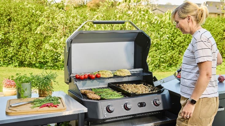 Cozze Outdoor Kitchen G-800 COMB0 Plancha-Grill, | 3M