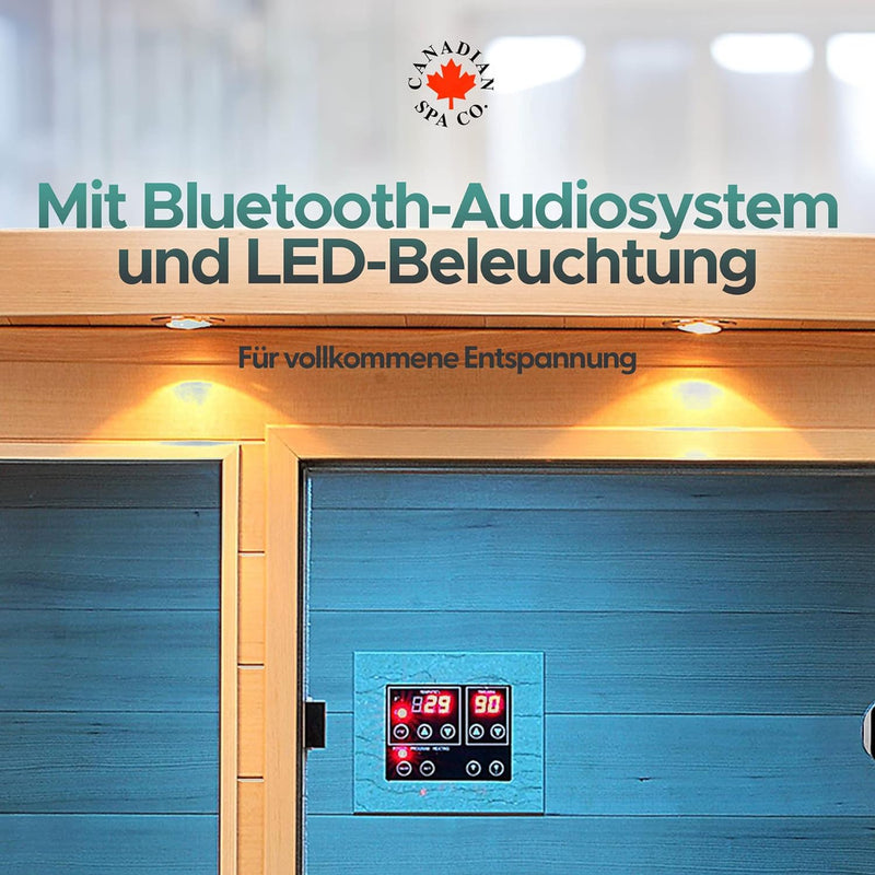 Chilliwack 2 Person Mica Infrared indoor Sauna