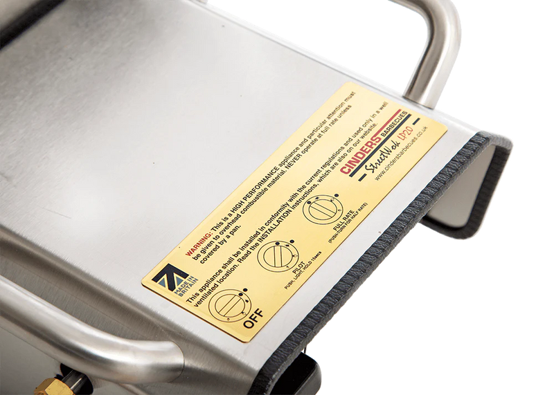 CT135 Cinders StreetWok Tabletop Gas Wok Burner LP20