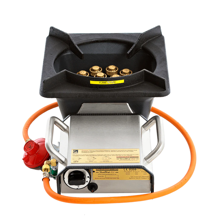 CT135 Cinders StreetWok Tabletop Gas Wok Burner LP20
