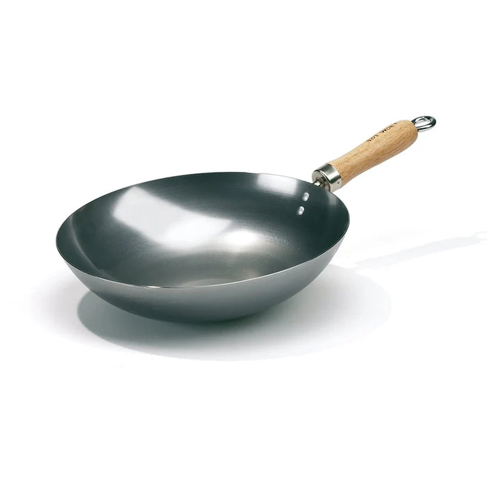 HOT WOK Carbon Steel Wok Pan - 30 cm