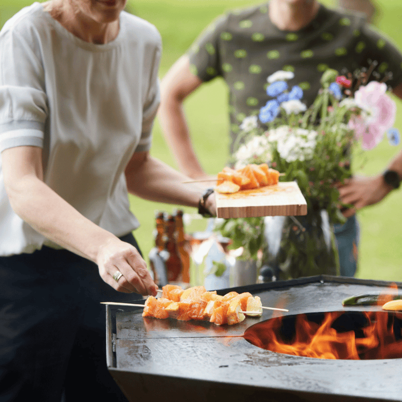 Barbecook Nestor Original corten steel wood barbecue