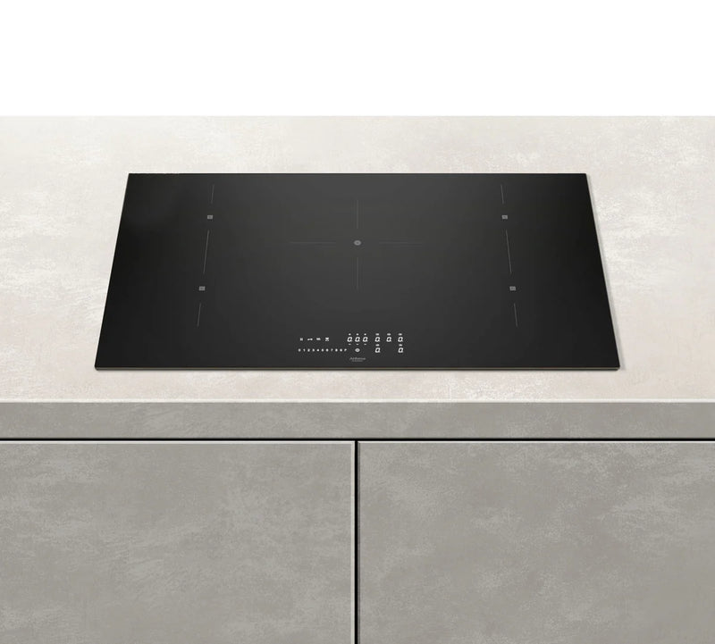 Aiforce Plus 90cm Induction Hob with 5 Zones Touch slider controls Black Glass Finish
