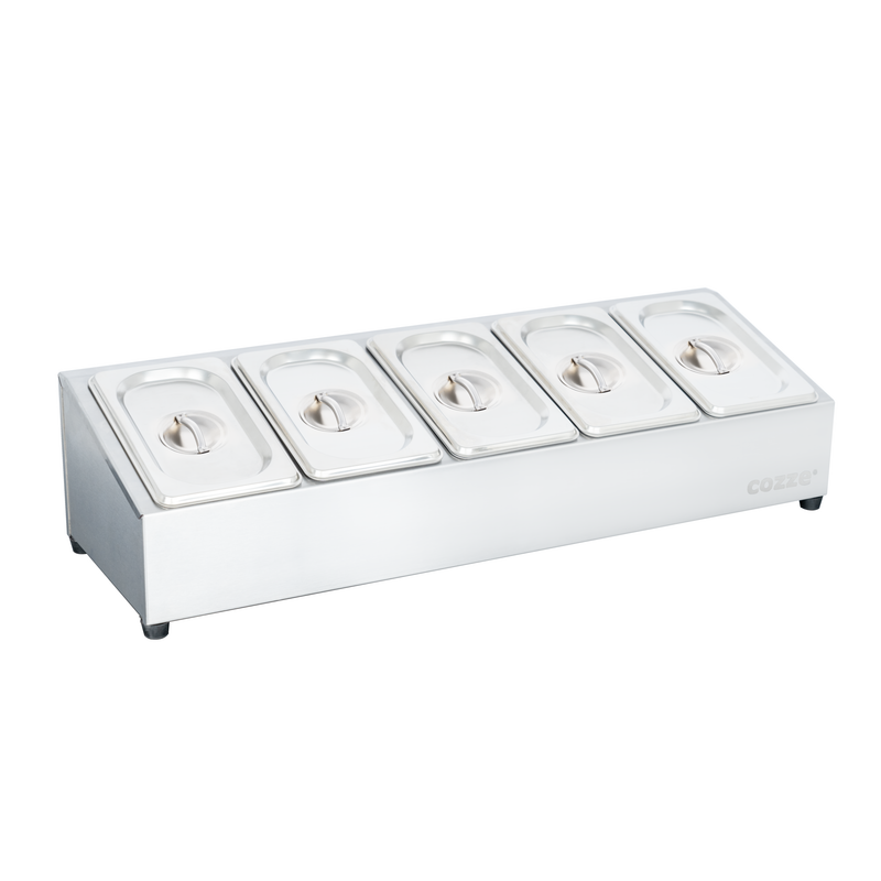 Cozze Topping station