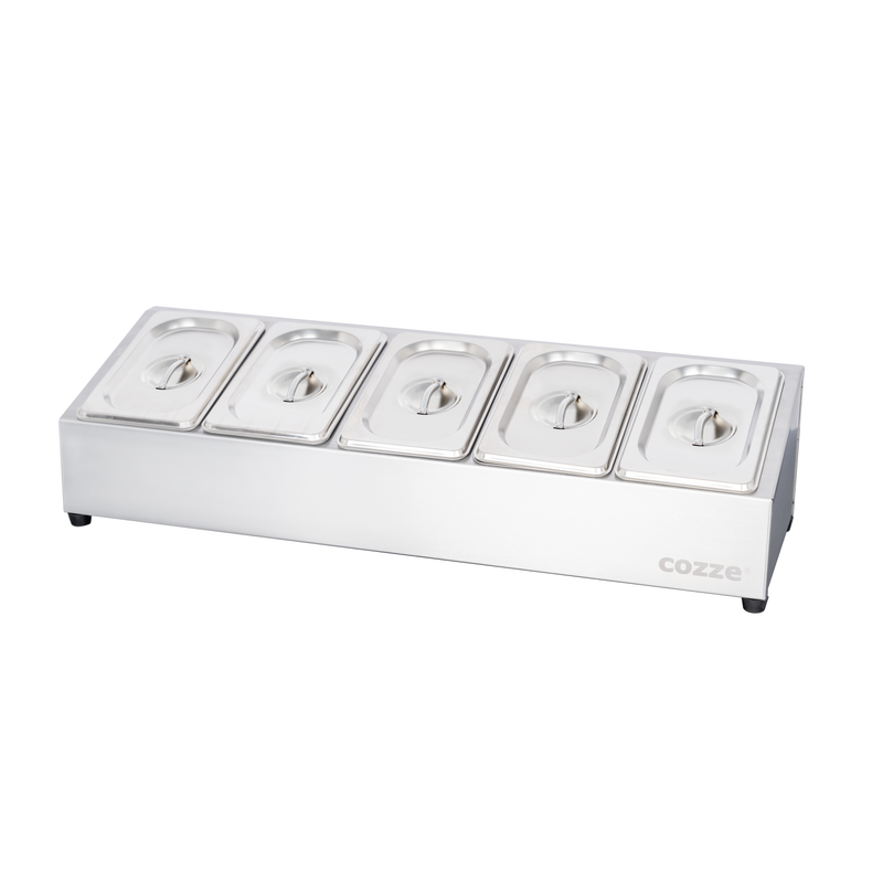 Cozze Topping station