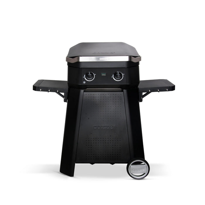 Cozze 2 Burner Plancha 500 Gas BBQ and Cart