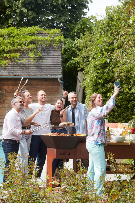 Barbecook Nestor Island made of Corten Steel