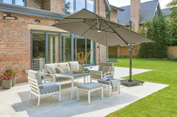 Royce 90kg Parasol Base – Granite