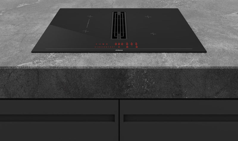 Airforce Innova Artis Plus 72cm Filtering Induction Hob with Central Extraction with Matte Glass Finish
