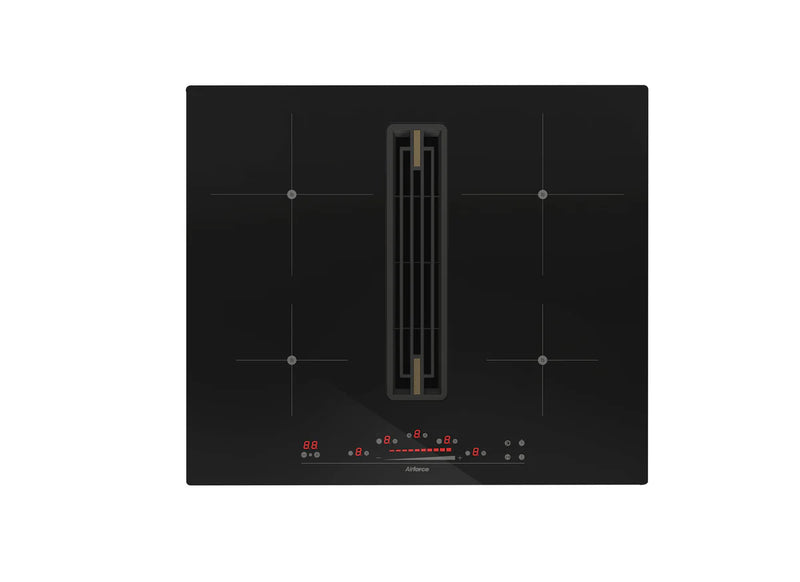 Airforce Innova Artis Prima 60cm Central Venting Induction Hob with On-board Motor-Recirculating Model