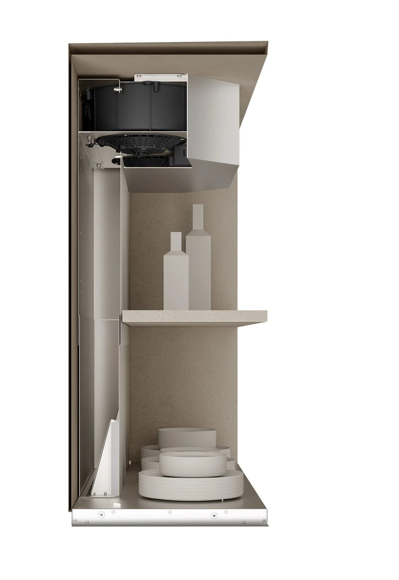 Airforce Inside In 60cm Built in Cooker Hood with Touch Controls-Stainless Steel finish