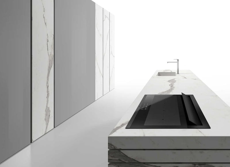 Airforce Slim Plus 90cm Rear Venting Induction Hob with on-board Motor-Recirculating Model