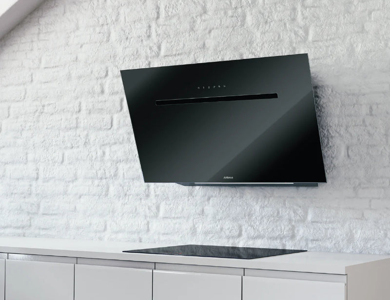 Airforce Foehn 90cm Wall Mounted Cooker Hood with Manually heated glass