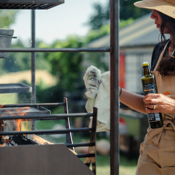 Parrilla asado Doble BBQ with RotisserieX X today is it