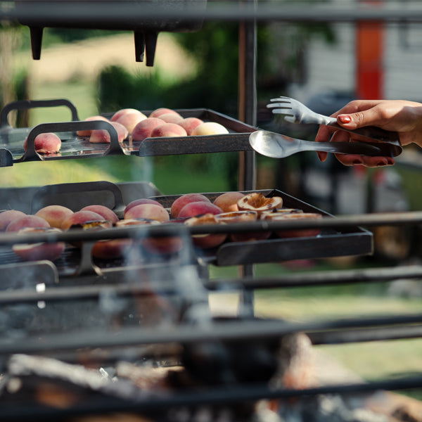 Parrilla asado Doble BBQ with RotisserieX X today is it