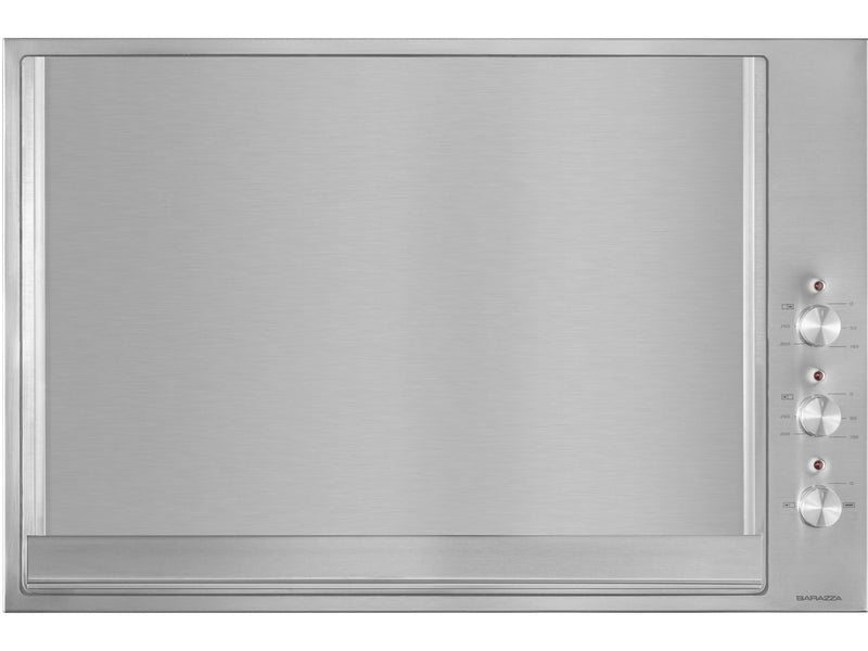 Barazza THALAS Outdoor Teppanyaki Hob 80cm - Satin AISI 316 stainless steel