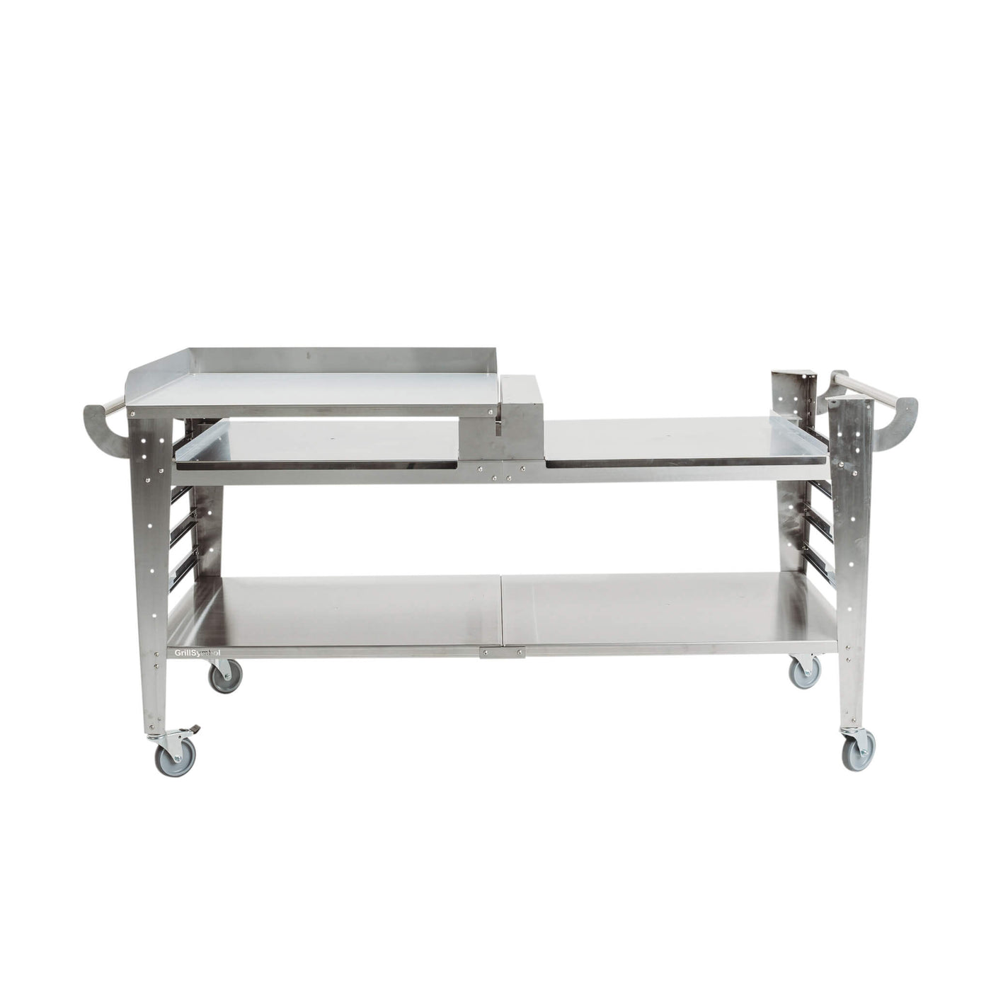 GrillSymbol large base base Baso-XL-inox made of stainless steel for the pizza oven