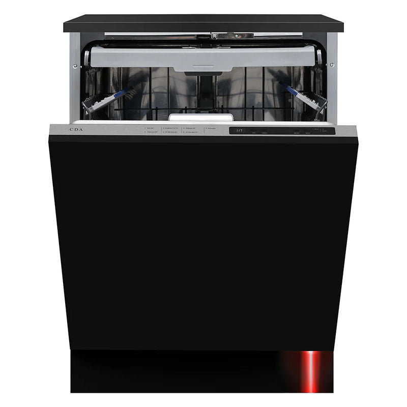 Panel Ready CDA CDI6242 60cm Fully Integrated 15 place setting Dishwasher