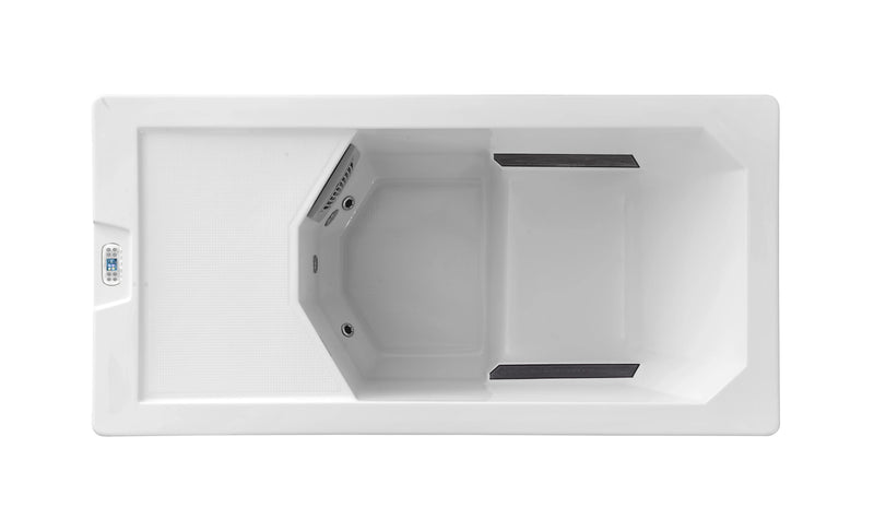 Great Lakes Chill Therapy Tub - Fill, plug in, and experience it Grey Finish