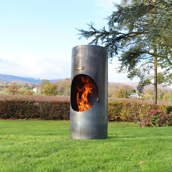 Classic Chiminea with Swing Arm BBQ Rack