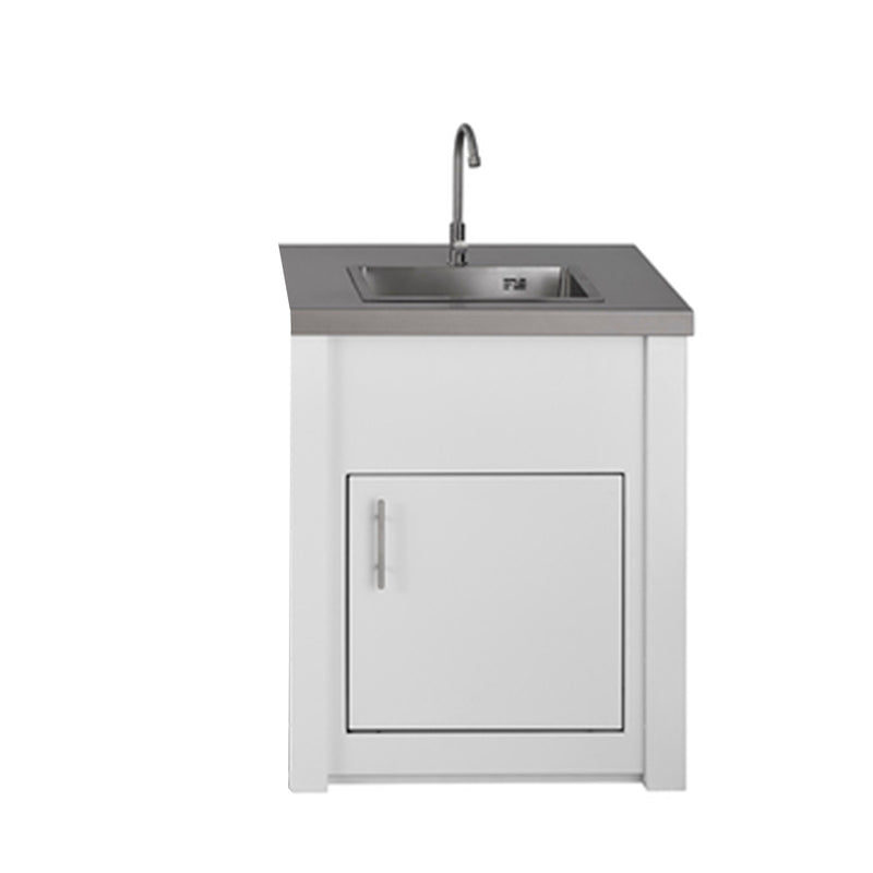Grandpro by Stoll Aluminum Outdoor Kitchen Pro Elite Sink, and Double Drawer Fridge | 3M