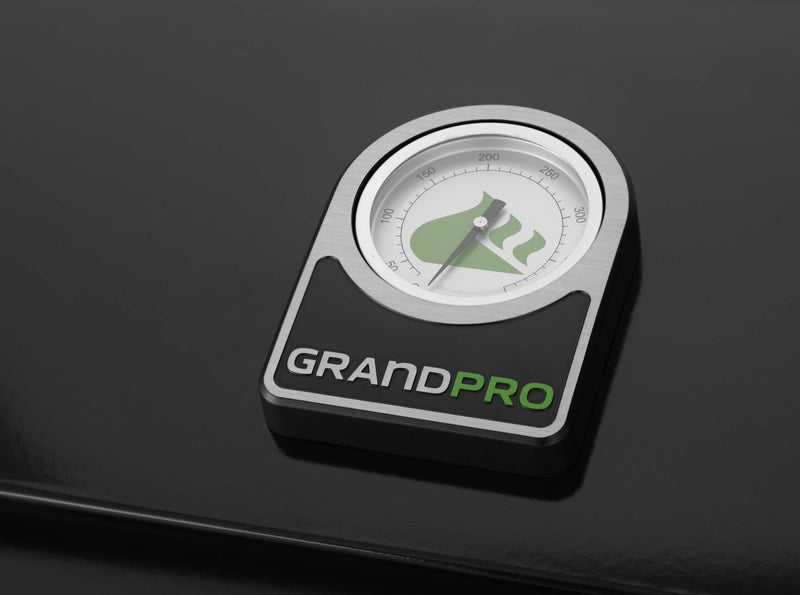 Grandpro by Stoll Aluminum Outdoor Kitchen GrandPro, Green Egg, and Double Drawer Fridge