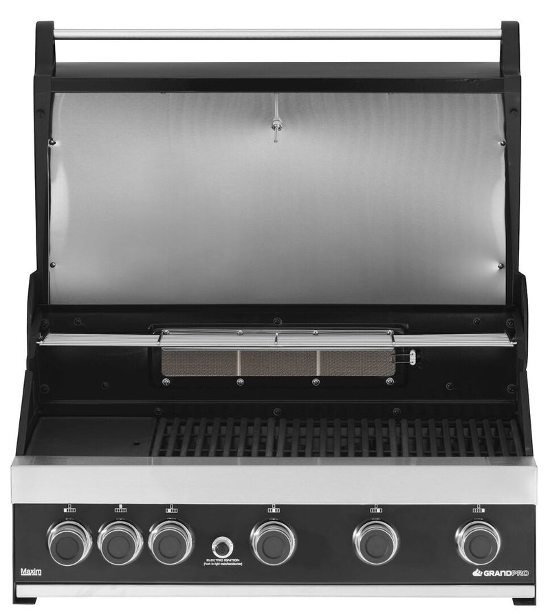 Grandpro by Stoll Aluminum Outdoor Kitchen GrandPro, Green Egg, and Double Drawer Fridge