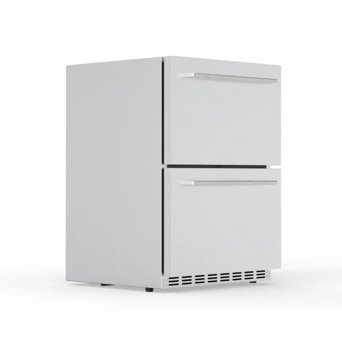 Outdoor beverage/food refrigerated drawer unit