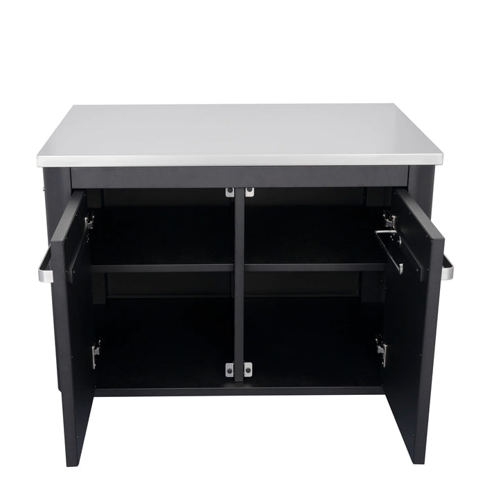 Cozze Outdoor kitchen plus 3 Burner Plancha 800 Gas BBQ and Sink |3M