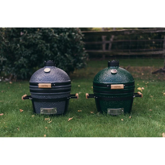 OUTR Medium 40 Kamado Grill in Green