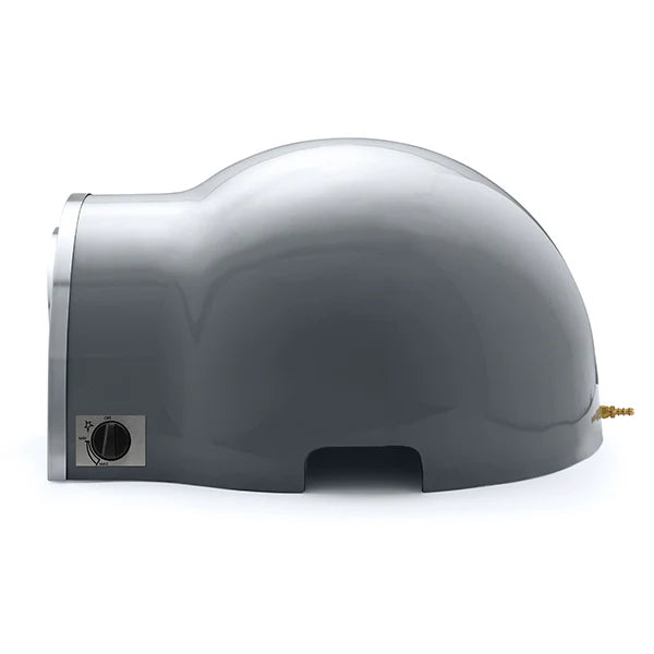 DeliVita Eco Wood & Gas Fired Oven - Hale Grey + Regulator & Hose