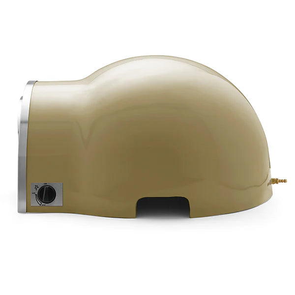 DeliVita Eco Wood & Gas Fired Oven - Olive Green + Regulator & Hose