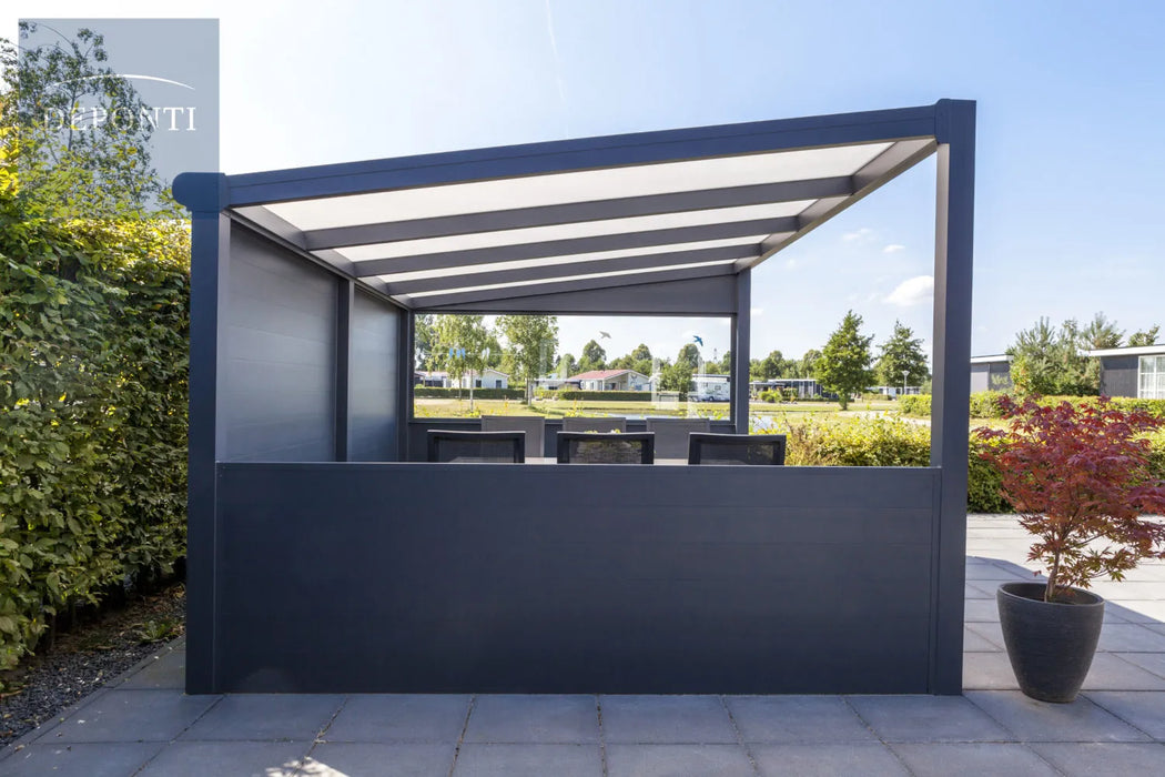 Ribolla Detached Terrace Canopy Grey - 606x350