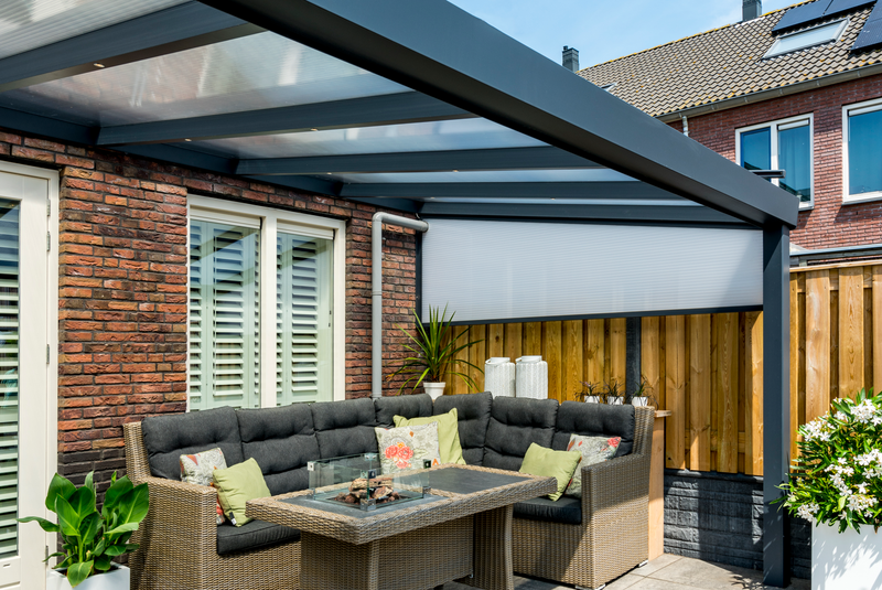 Giallo Aluminium Veranda