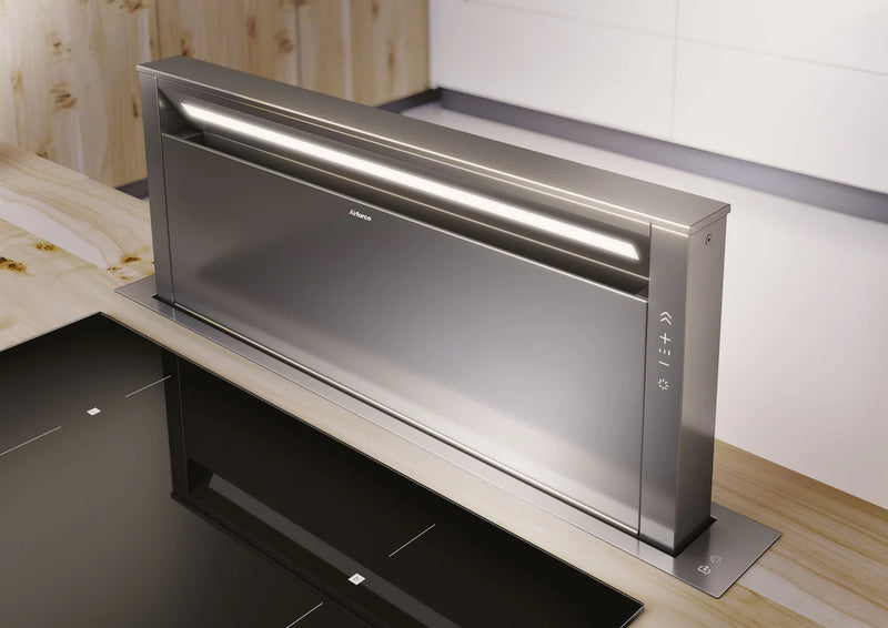 Airforce Downdraft 86cm POP-UP Cooker Hood in Inox Finish