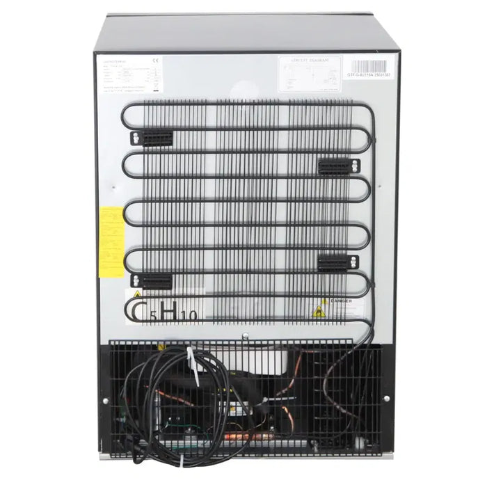 Wine cooler 45 bottles Black - Luxury GTF